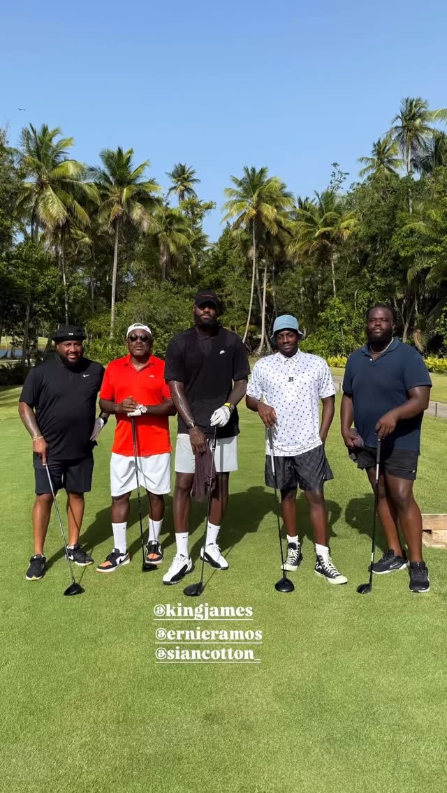 Skip：老詹打高尔夫就是想模仿乔丹 前者的挥杆是我见过最别扭的